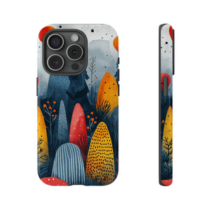 Scandinavian Forest Elegance - Protective Phone Case