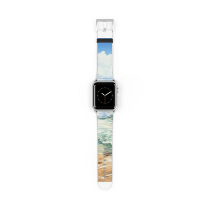 Foaming Blue Waves - Watch Band
