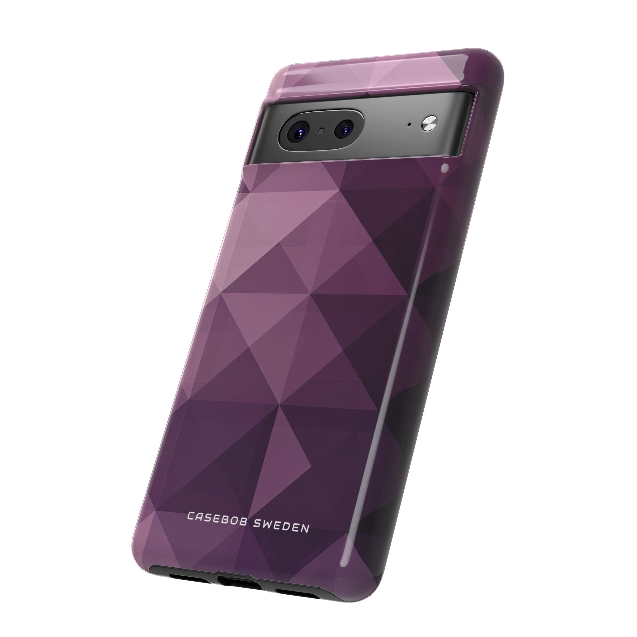 Gradient Purple Mosaic Google Pixel 7 - Tough Phone Case