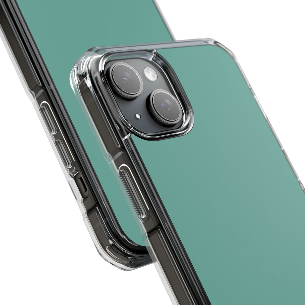 Green Sheen | Phone Case for iPhone (Clear Impact Case - Magnetic)