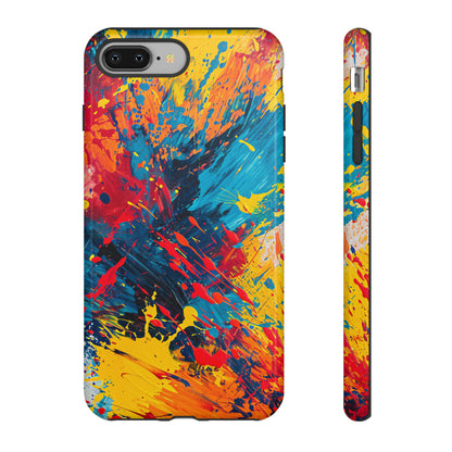 Artistic Brushstroke Bliss - Protective Phone Case