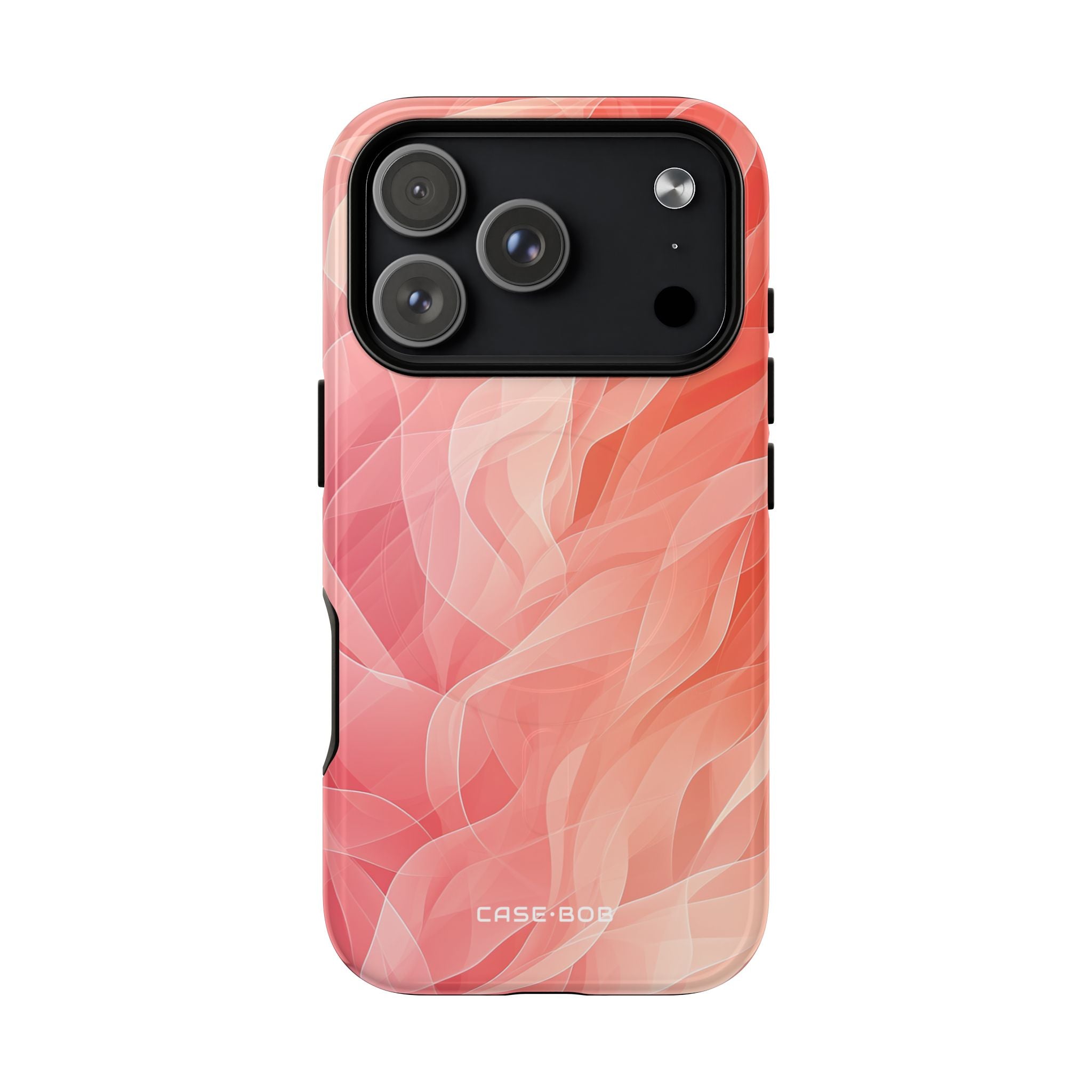 Peach Wave Drift iPhone 17 Pro Case - Tough+