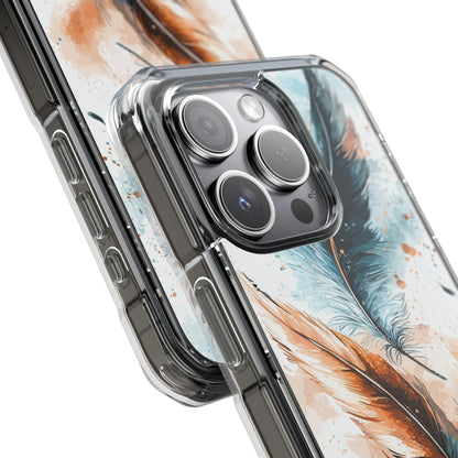 Feathers Dance Lightly iPhone Case - Impact