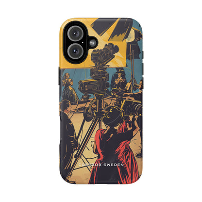 Golden Era Cinematic Spotlight iPhone 16 | Tough+ Phone Case