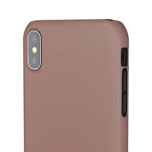 Burnished Brown iPhone Case (Slim) Phone Case