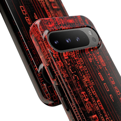 Neon Circuit Dreams Google Pixel 9 - Tough