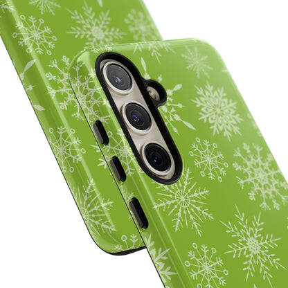 Snowflakes Dance Whimsically - Samsung Case