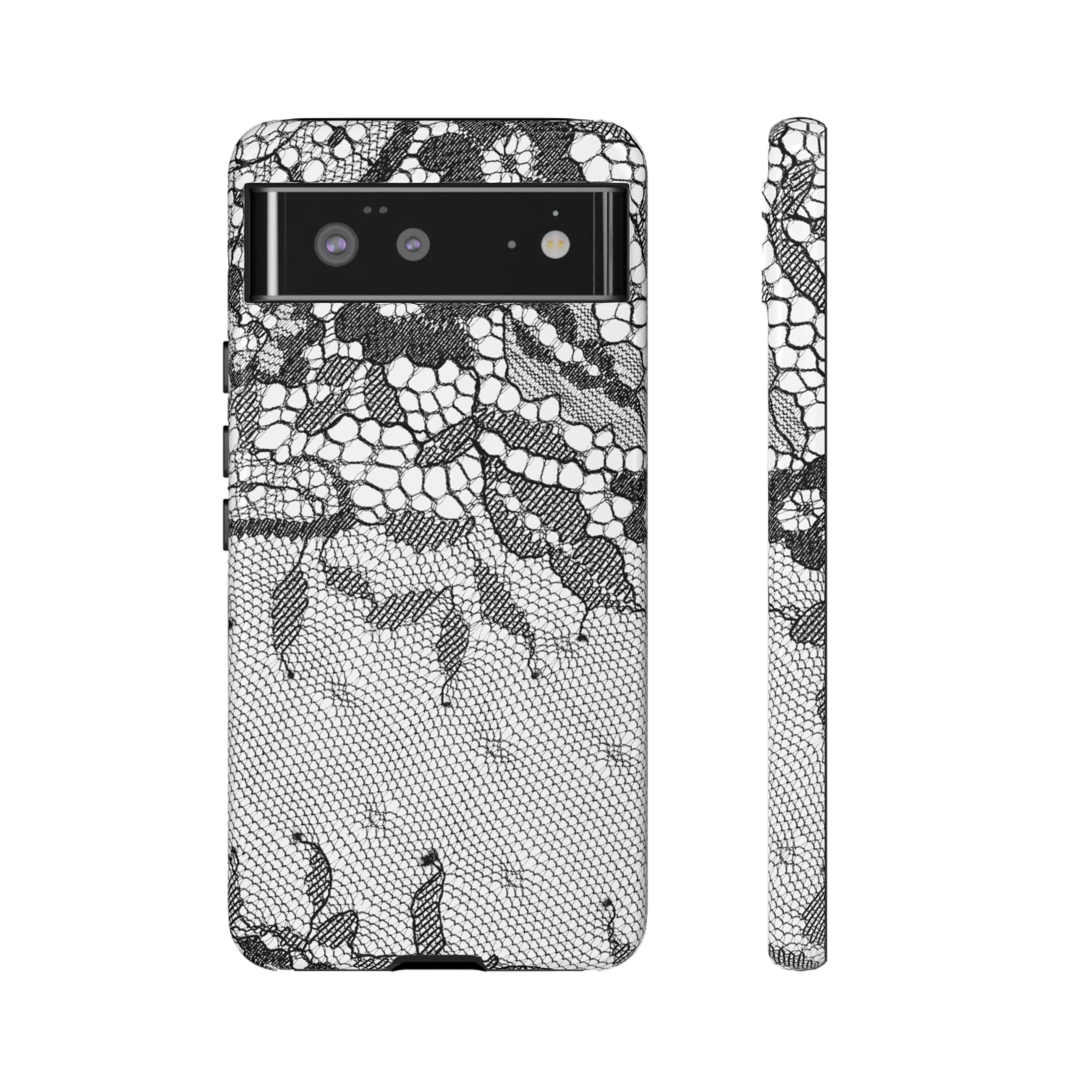 Roconda Gothic Flower - Protective Phone Case