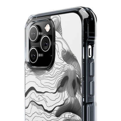 Topographic Serenity - Phone Case for iPhone