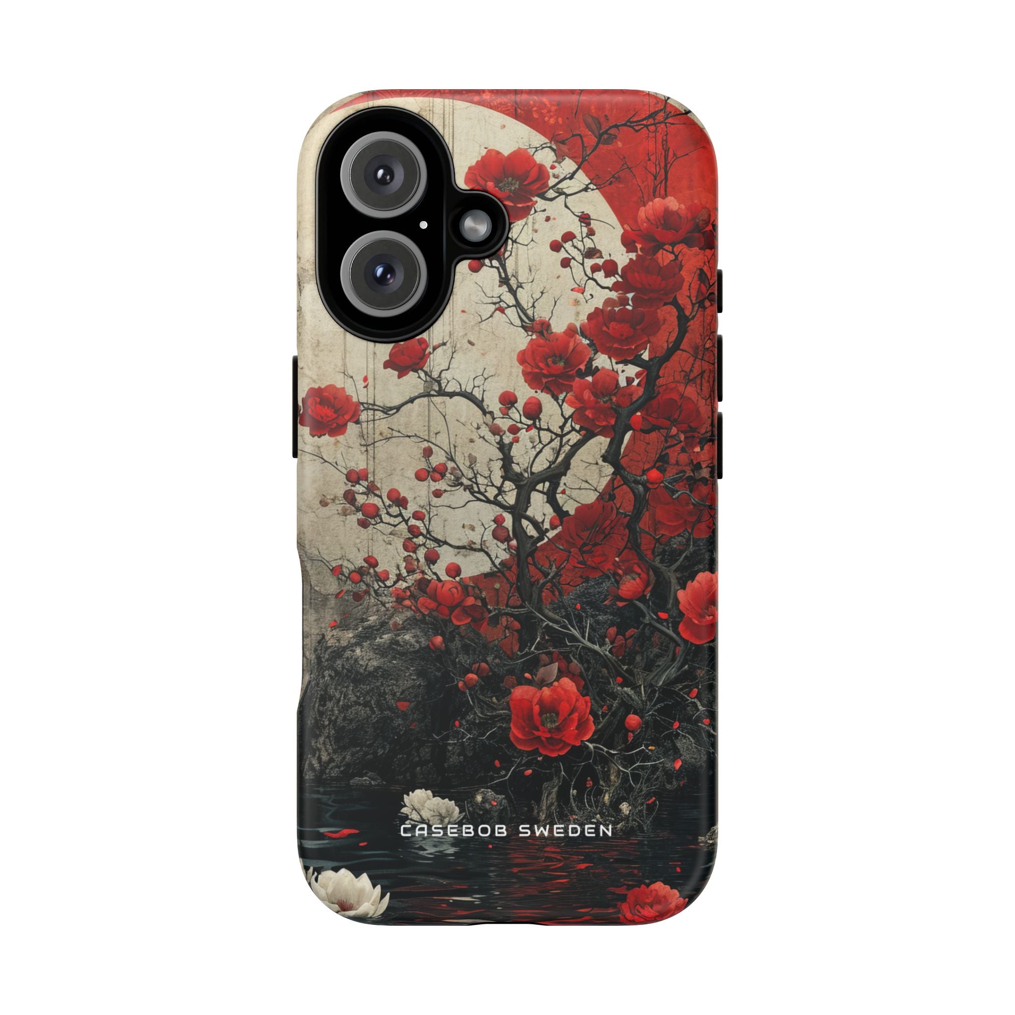 Zen Blossoms in Moonlight iPhone 16 - Tough Phone Case