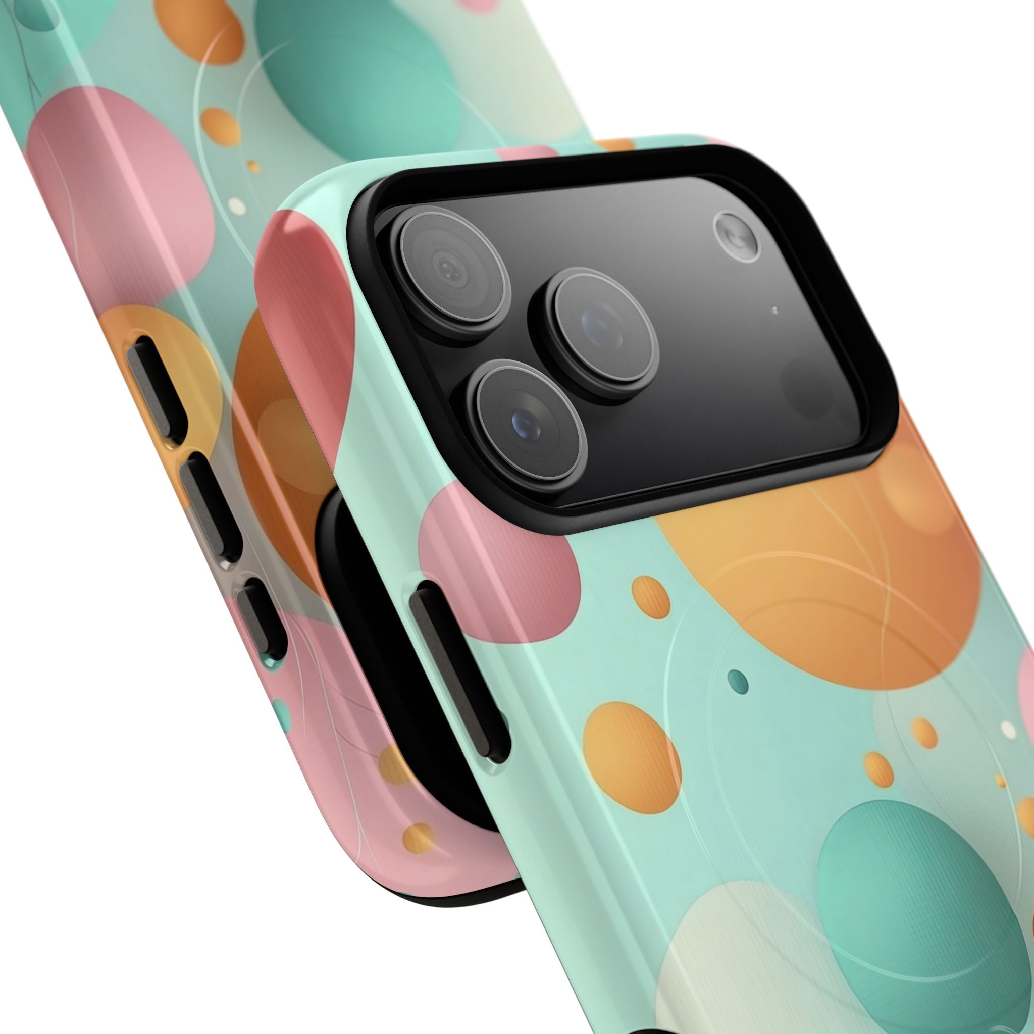 Pastel Circles iPhone 17 Pro Max Case - Tough+