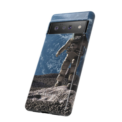 Astronaut on the Moon - Protective Phone Case