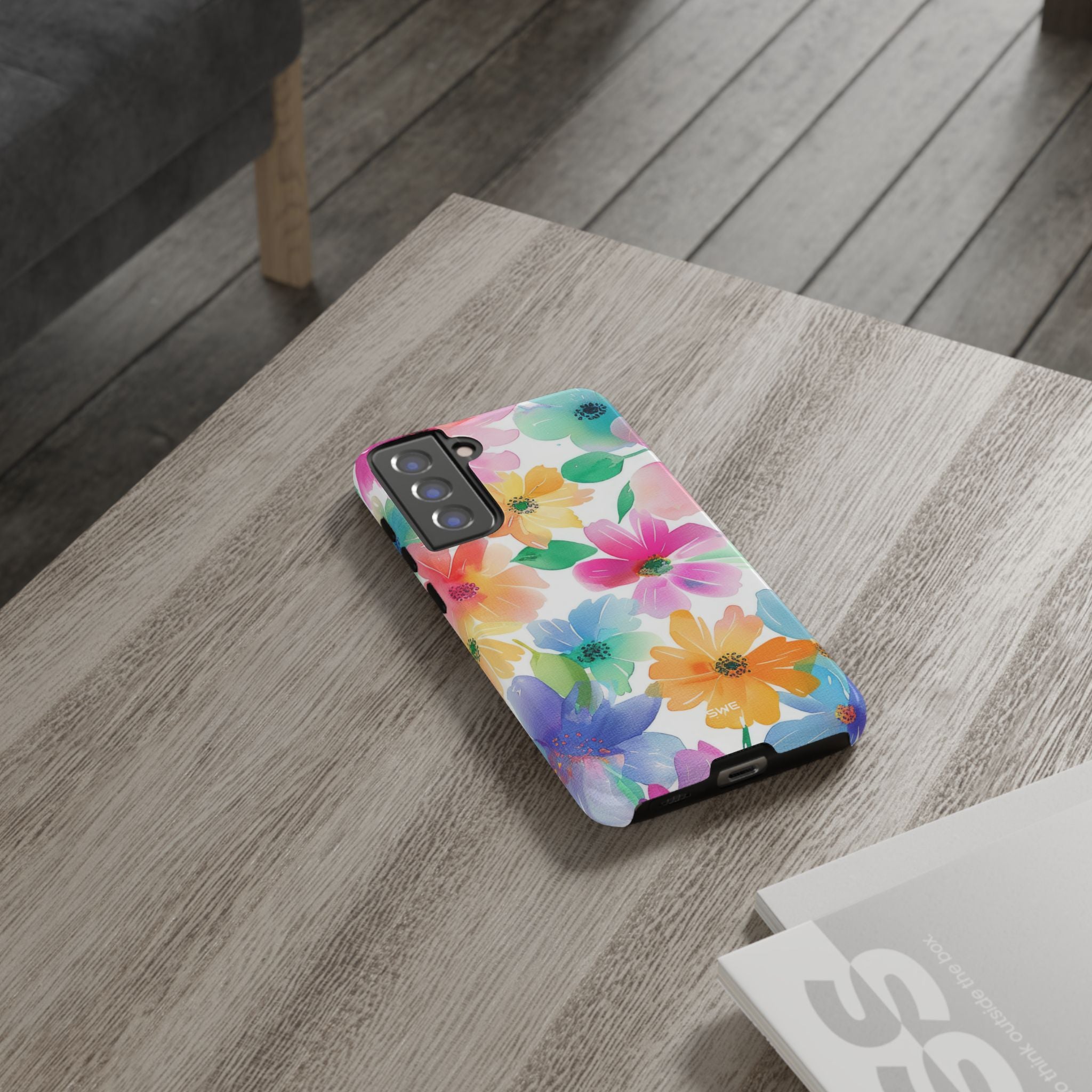 Vibrant Floral Impression - Samsung Case