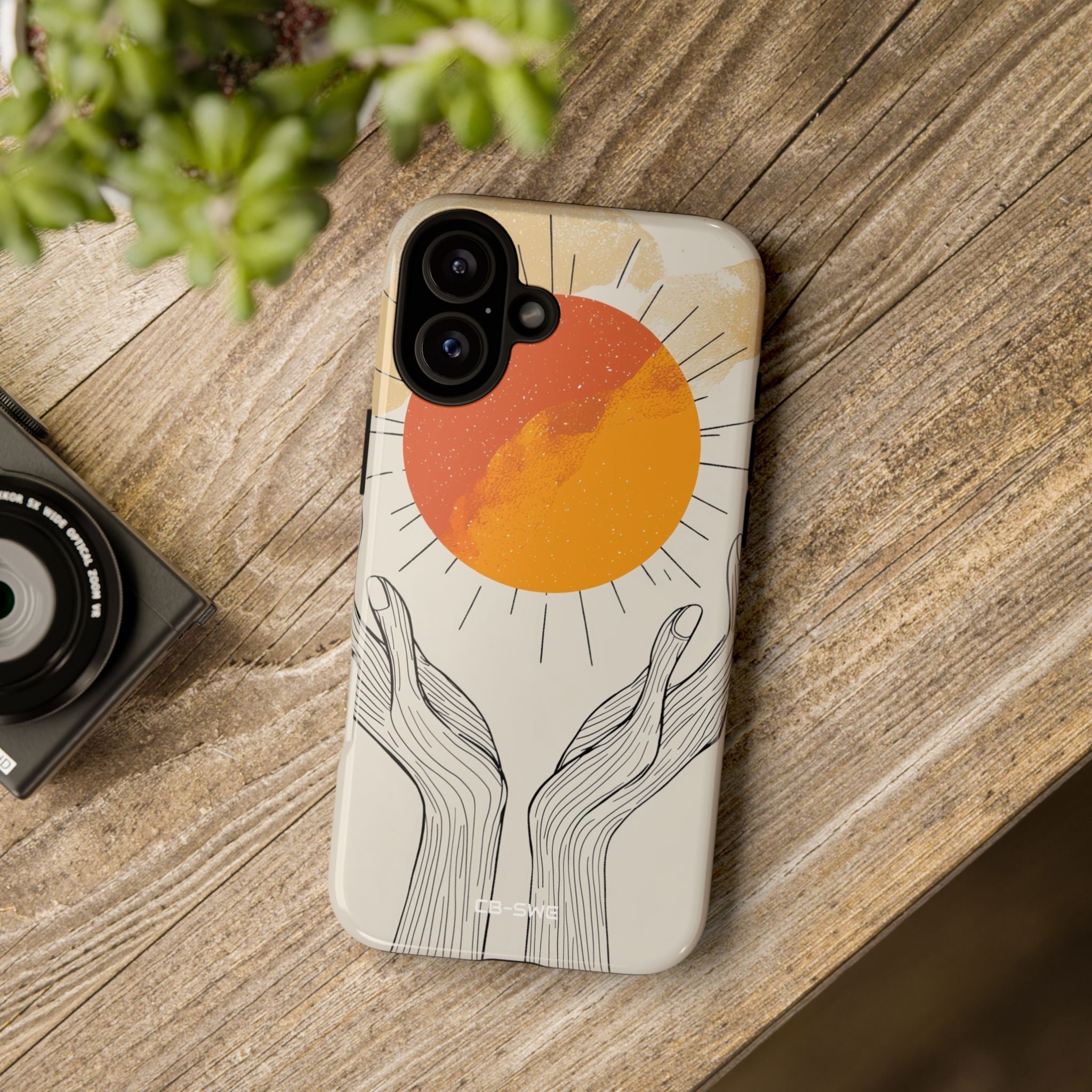 Sun Cradled Softly - iPhone Case