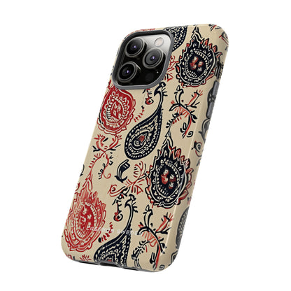 Vintage Paisley Elegance iPhone 14 - Tough Phone Case