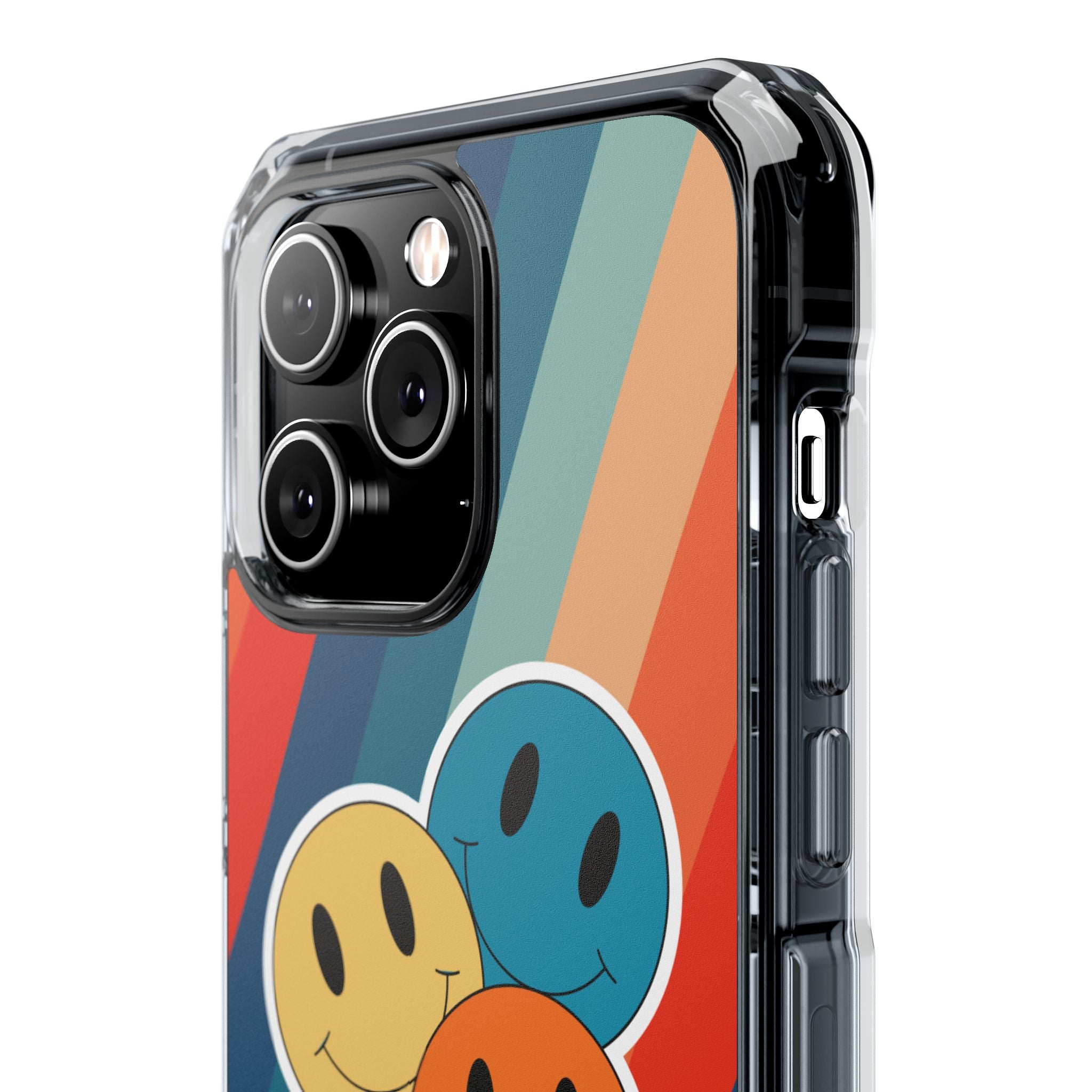 Retro Smiley Harmony iPhone Case - Impact