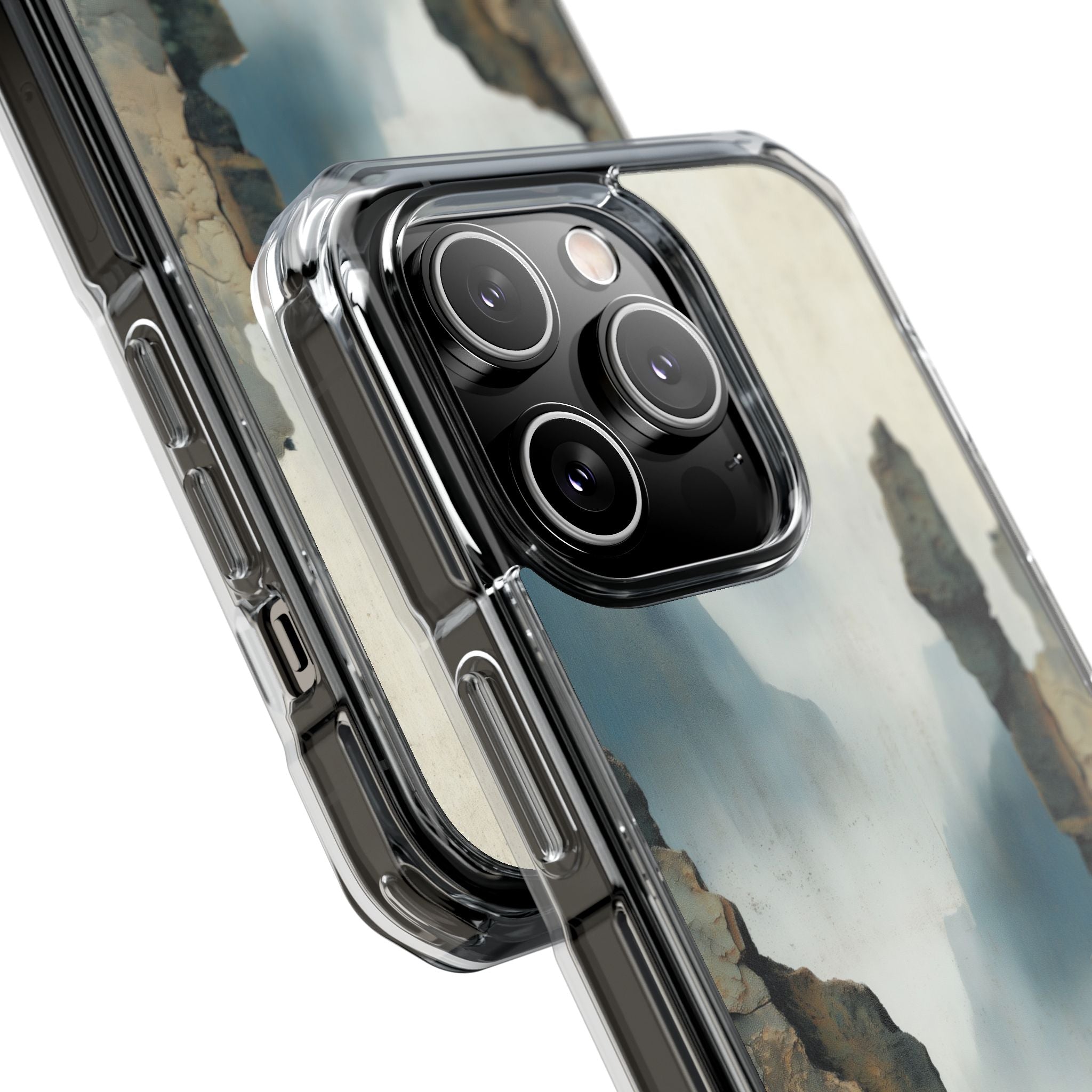 Cracks Frame Serenity iPhone Case - Impact