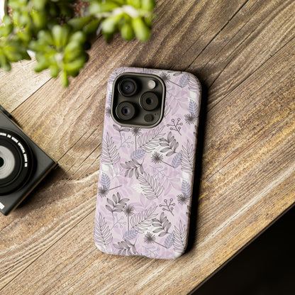 Purple Leaf - Protective Phone Case