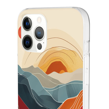 Sunset Waves | Flexible Phone Case for iPhone