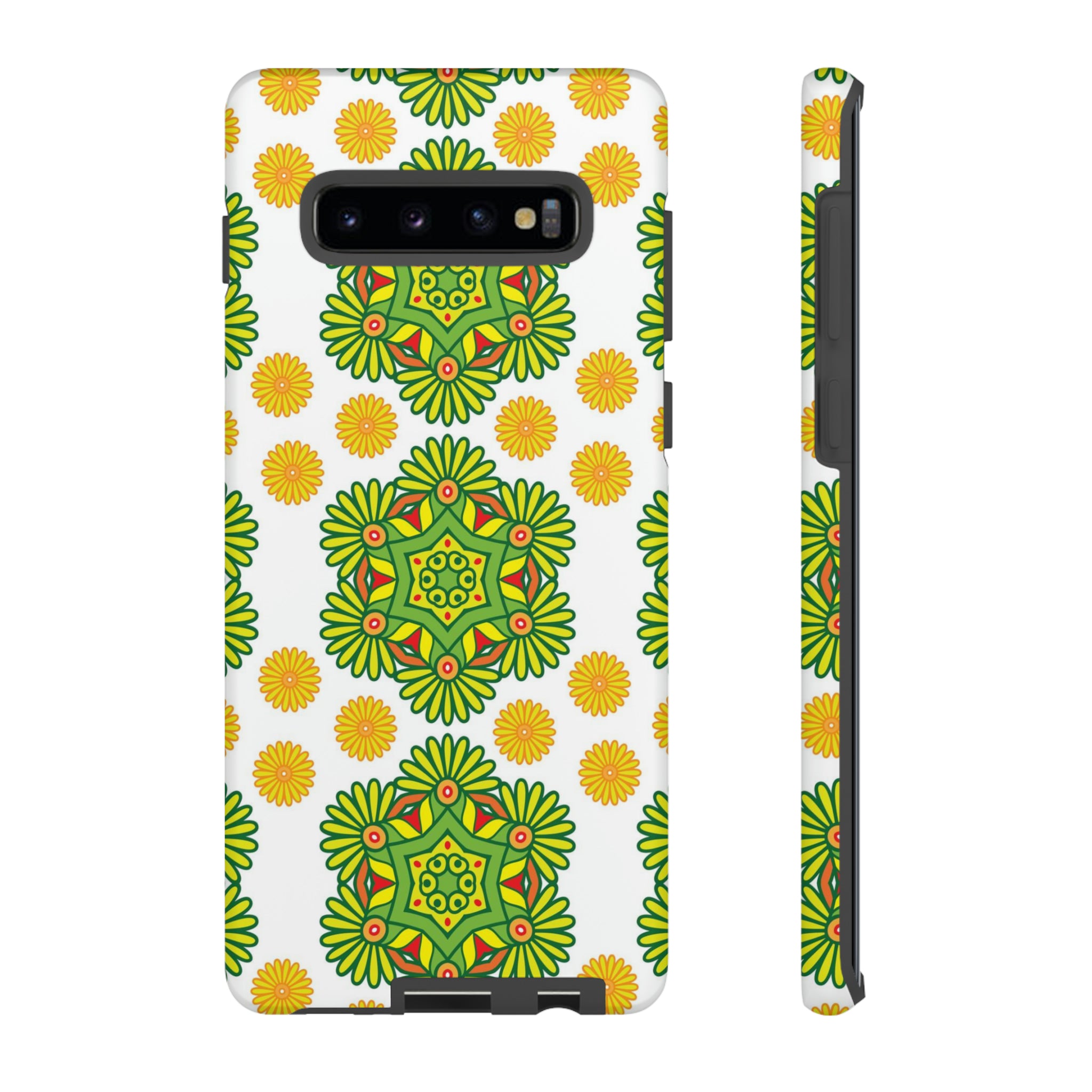 Lime Mandela - Protective Phone Case