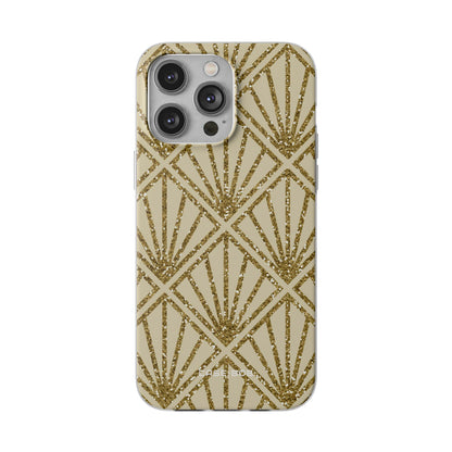 Gold Diamond Radiance iPhone 14 Pro Max Case - Soft