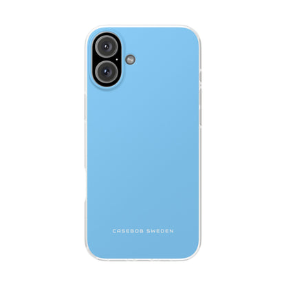 Light Sky Blue iPhone 16 - Flexi Phone Case