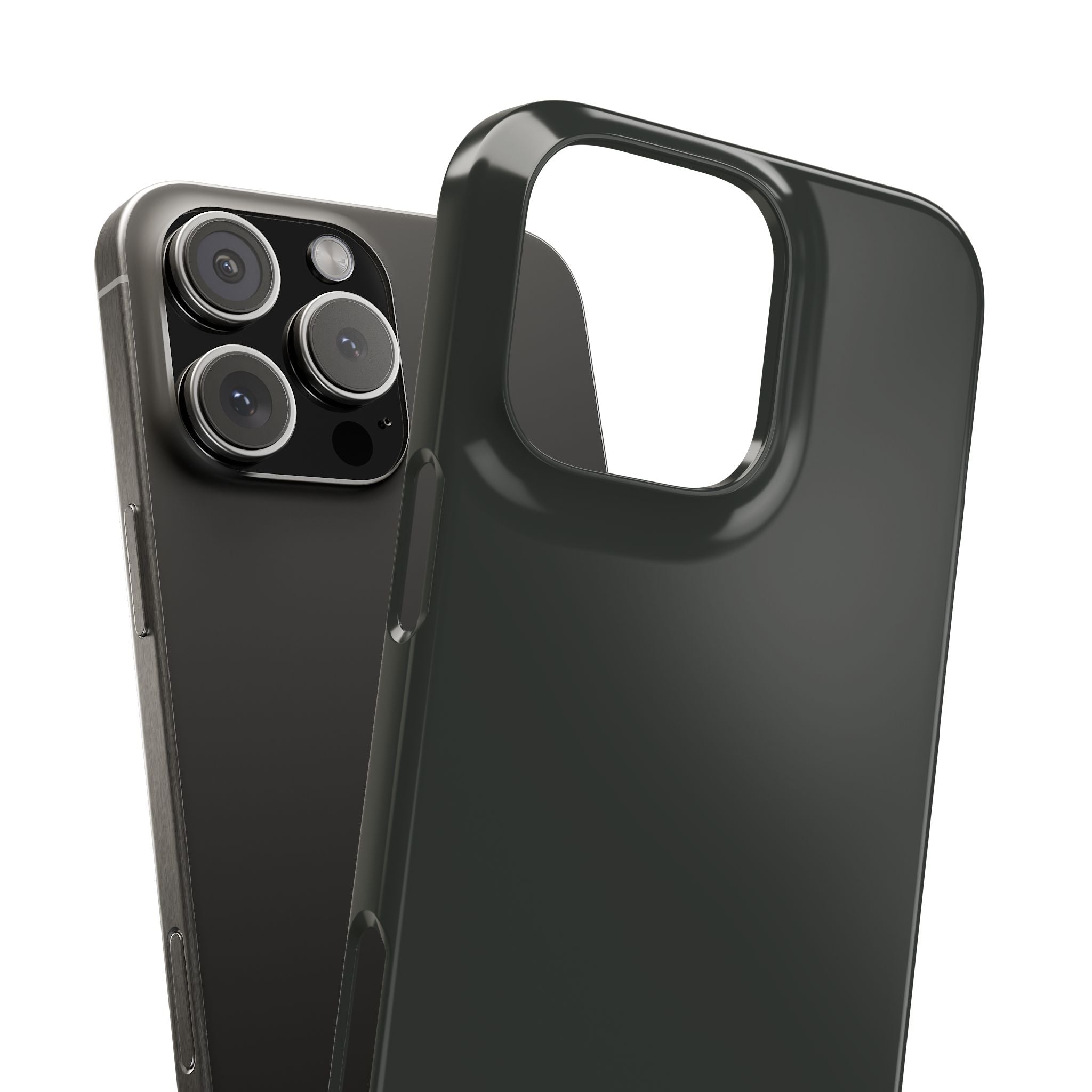 Onyx Black - Slim iPhone 16 Phone Case