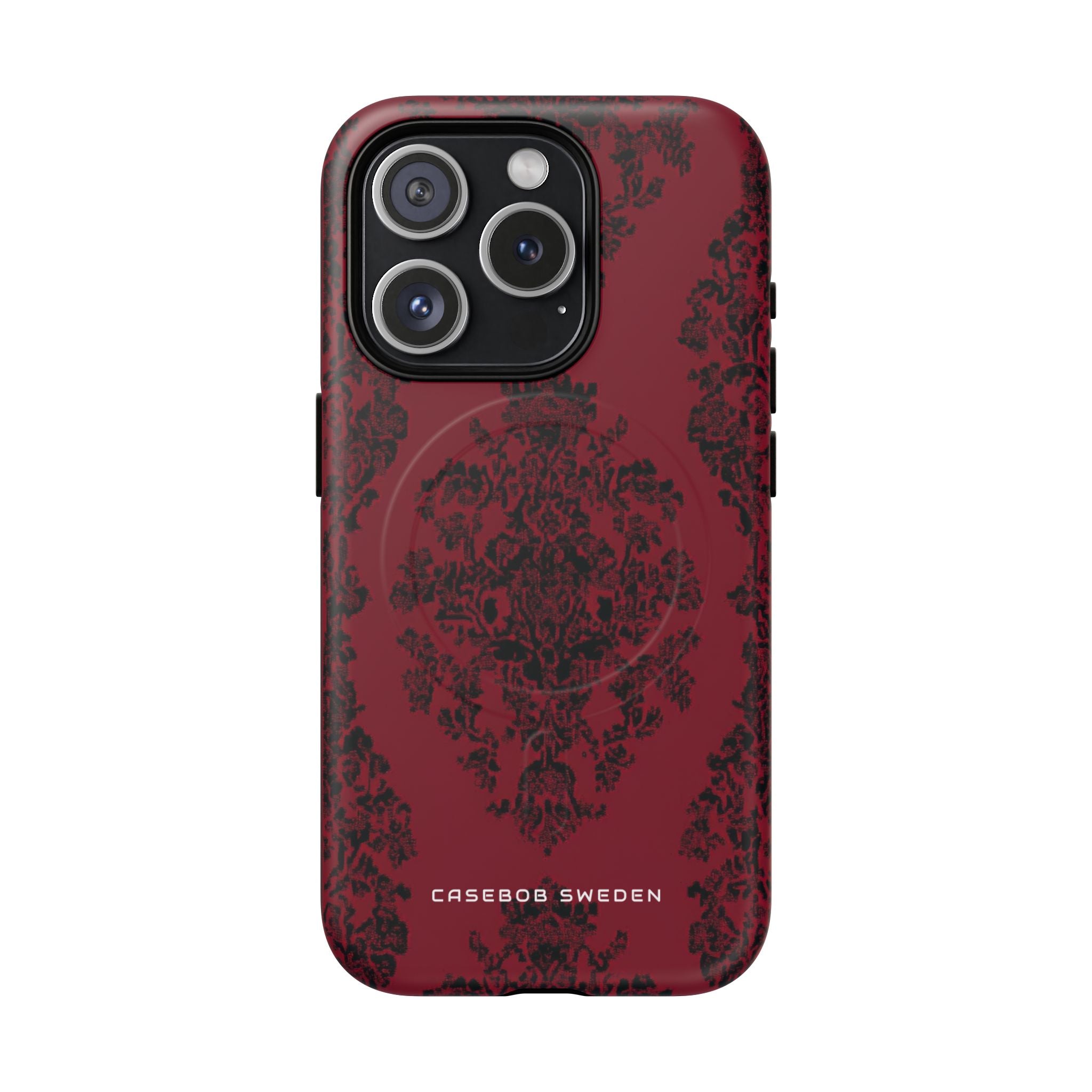 Gothic Crimson Elegance iPhone 15 | Tough+ Phone Case