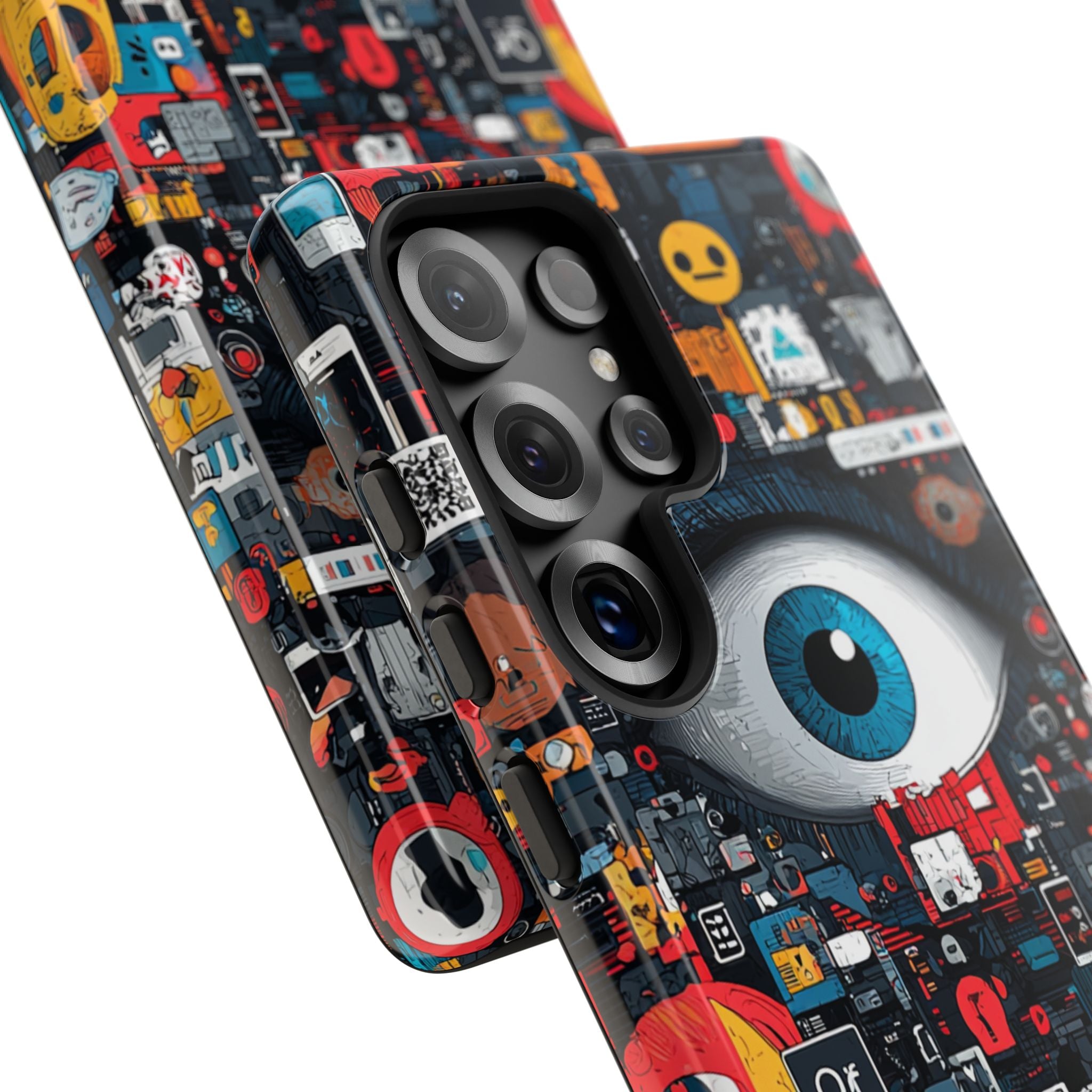 Digital Eye Blue Samsung S25 Ultra Case - Tough