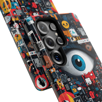 Digital Eye Blue Samsung S25 Ultra Case - Tough