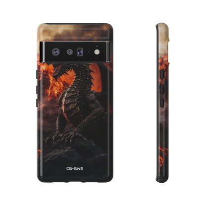 Fiery Dragon Soars - Google Pixel Case