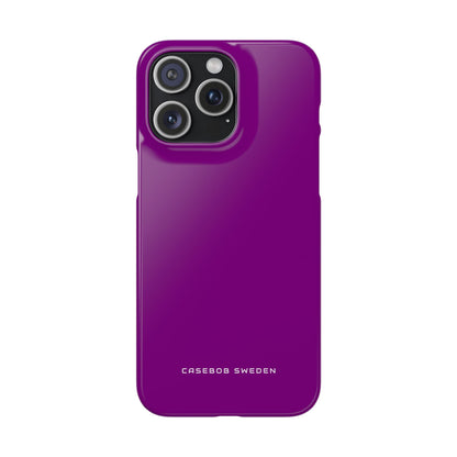 Purple iPhone 15 - Slim Phone Case