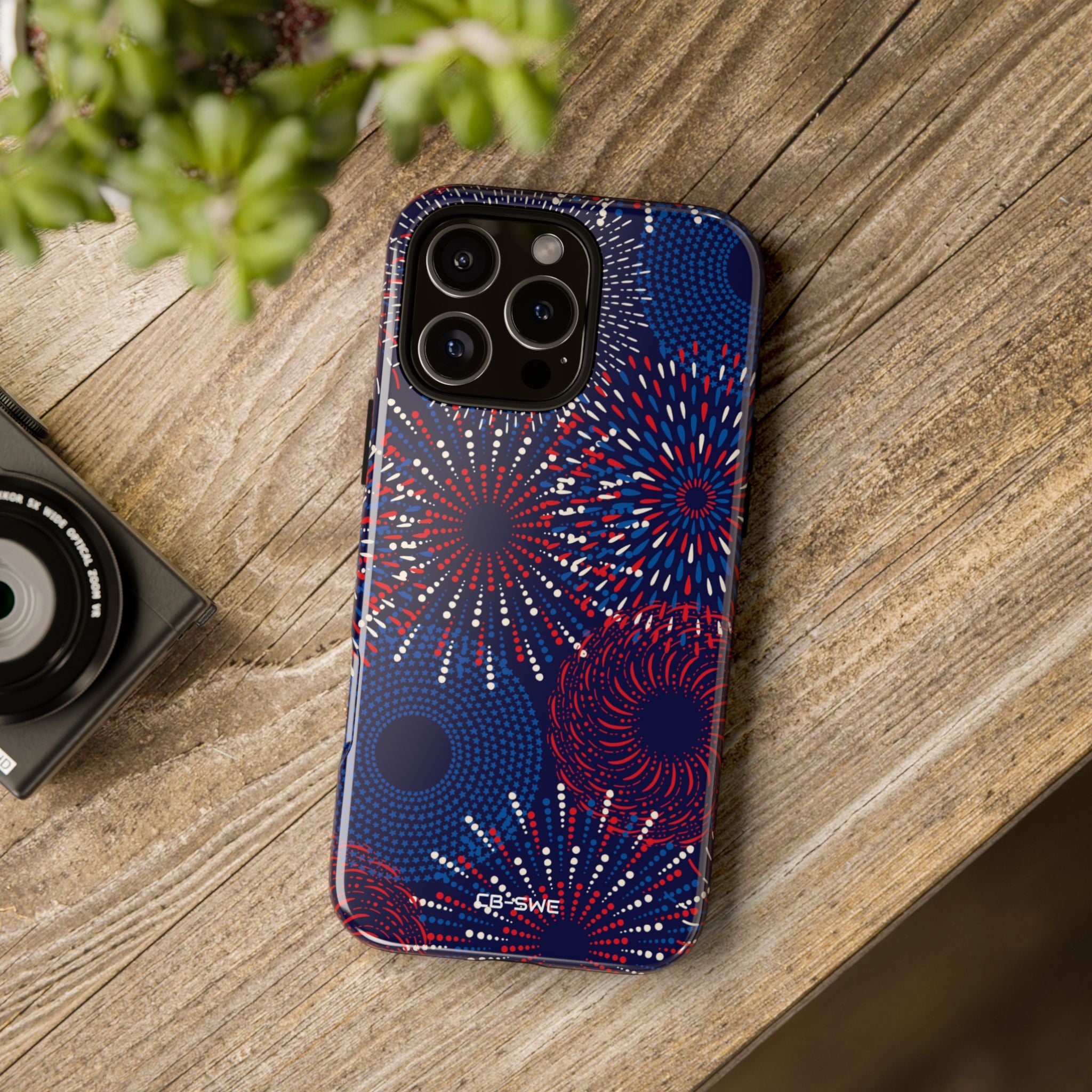 Vibrant Circles Emerge - iPhone Case