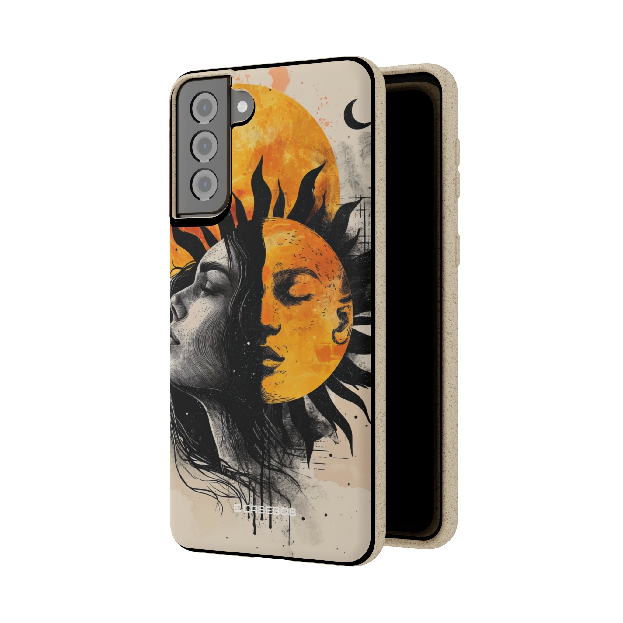 Sunlit Duality | Biodegradable Phone Case