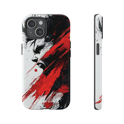 Yelling Profile Burst iPhone 15 Case - Tough