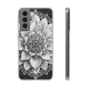 Himmlische Mandala-Harmonie | Flexible Handyhülle für Samsung Galaxy