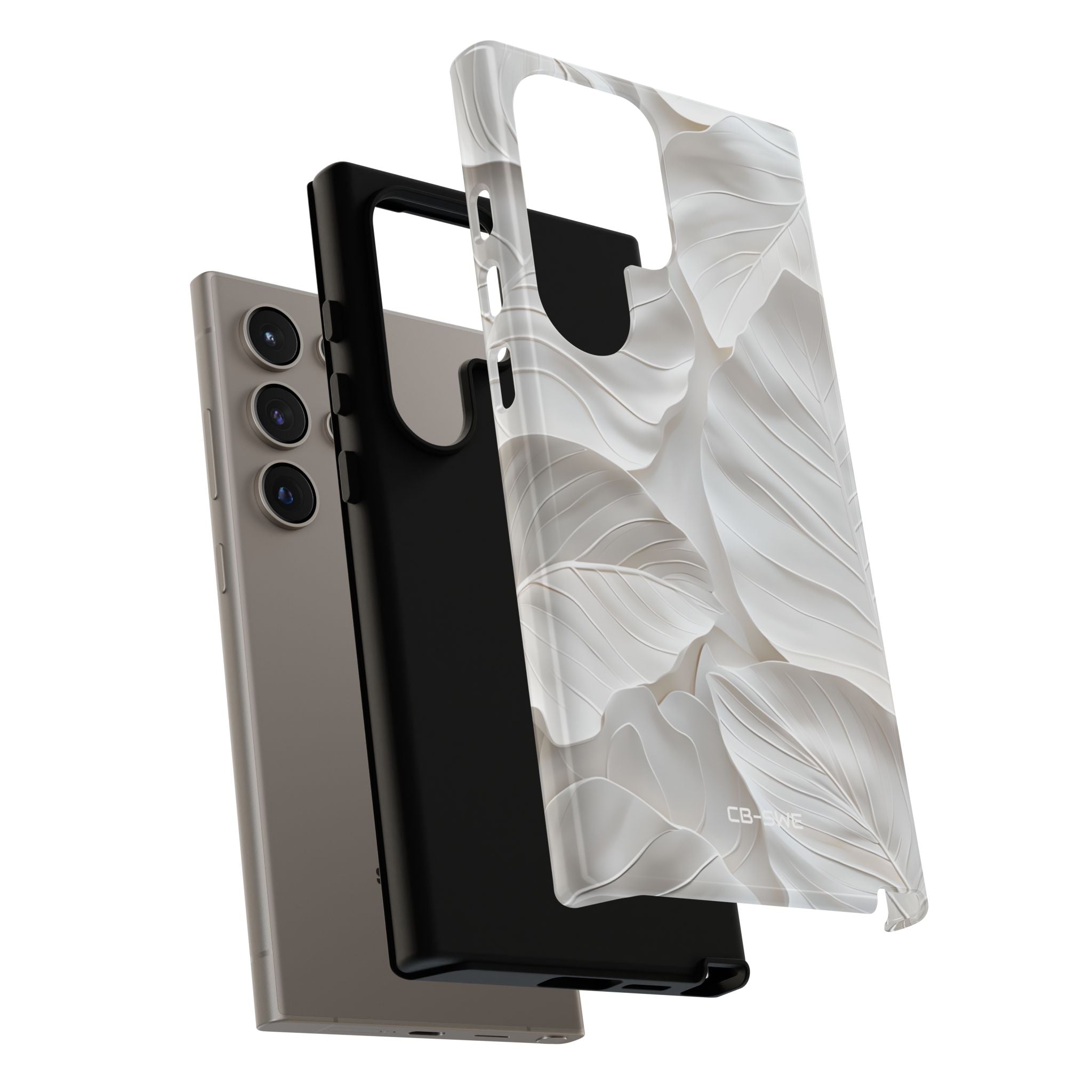 Elegant Leaf Relief - Samsung Case