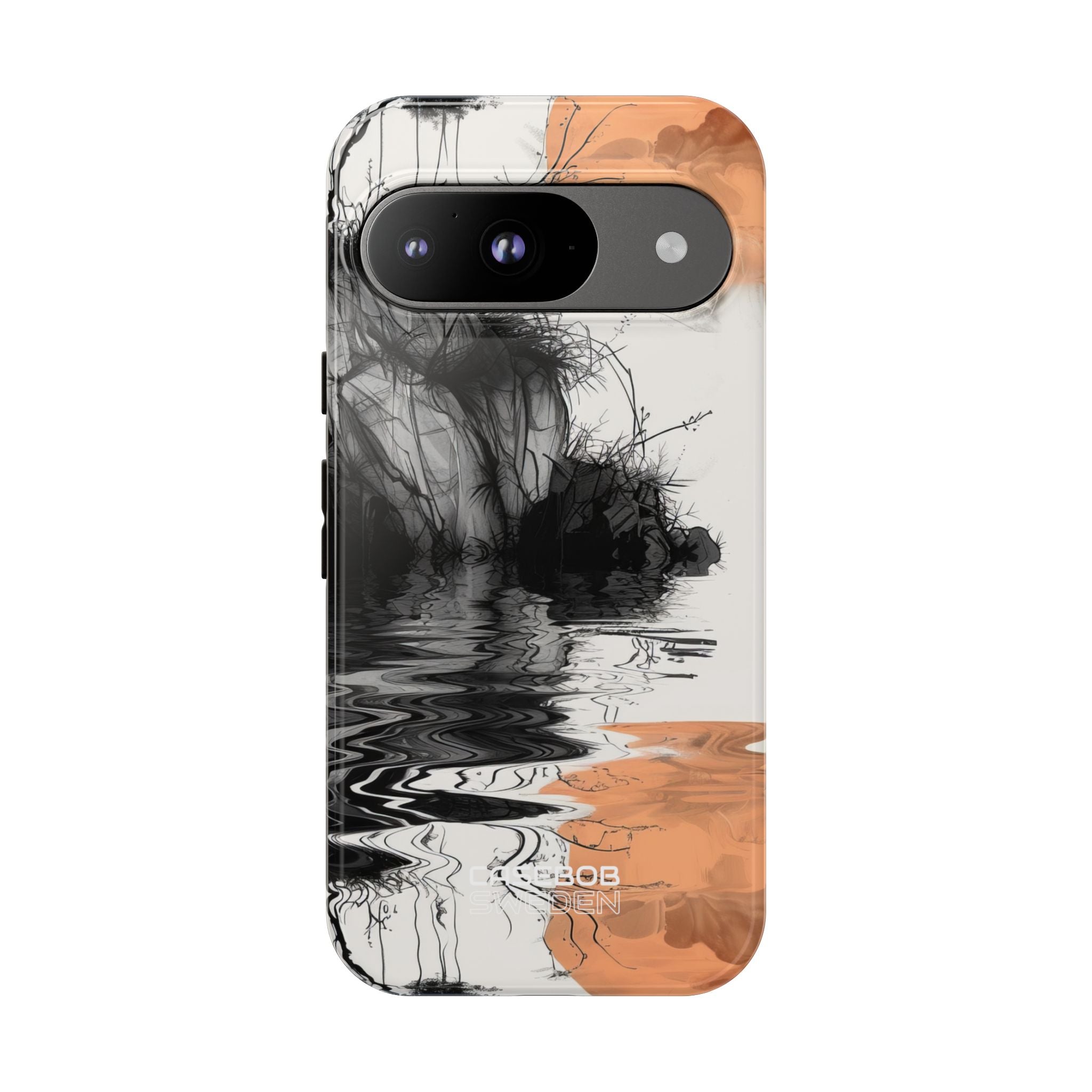 Riflesso della Luna Arancione Google Pixel 9 - Tough