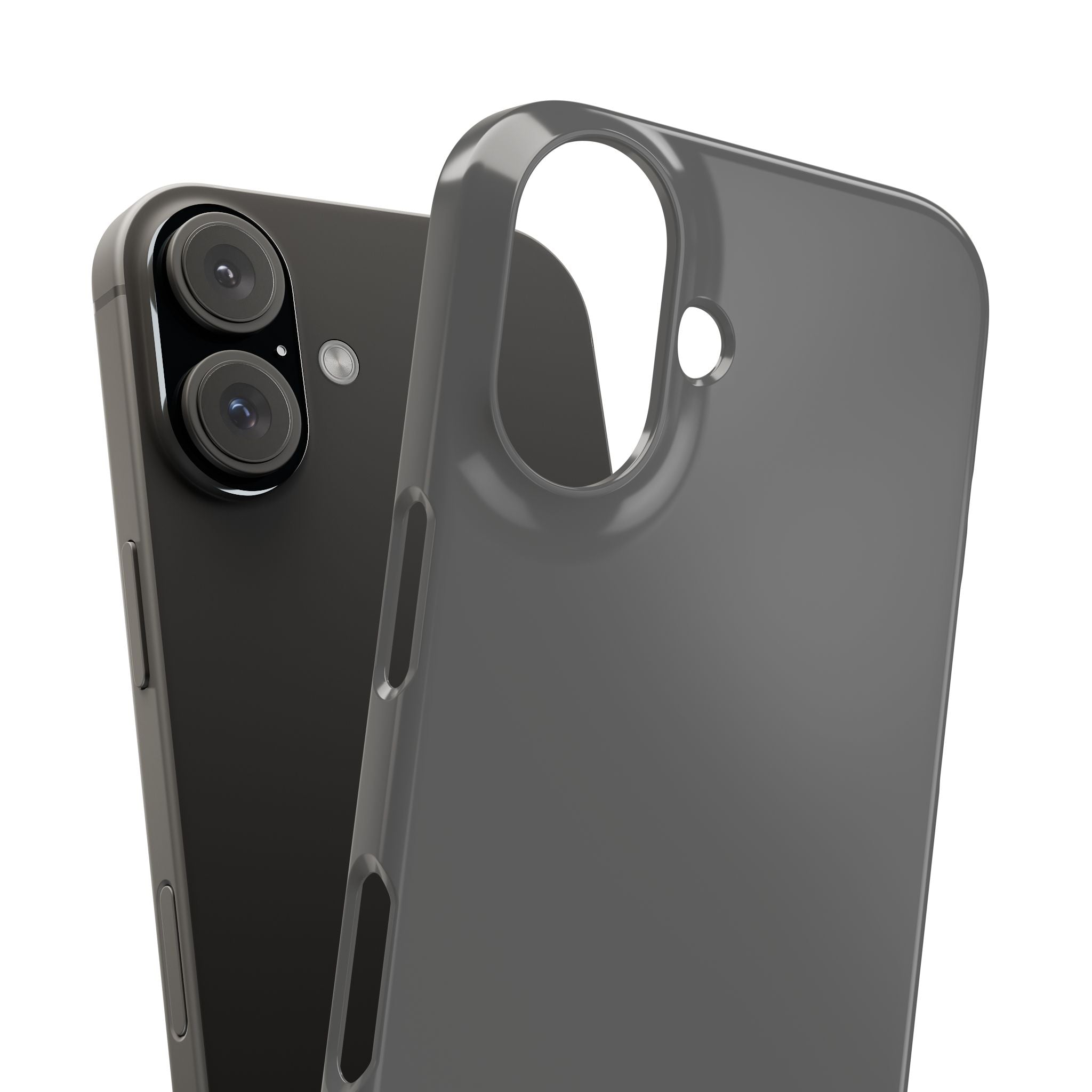 Dim Gray iPhone 16 - Slim Phone Case