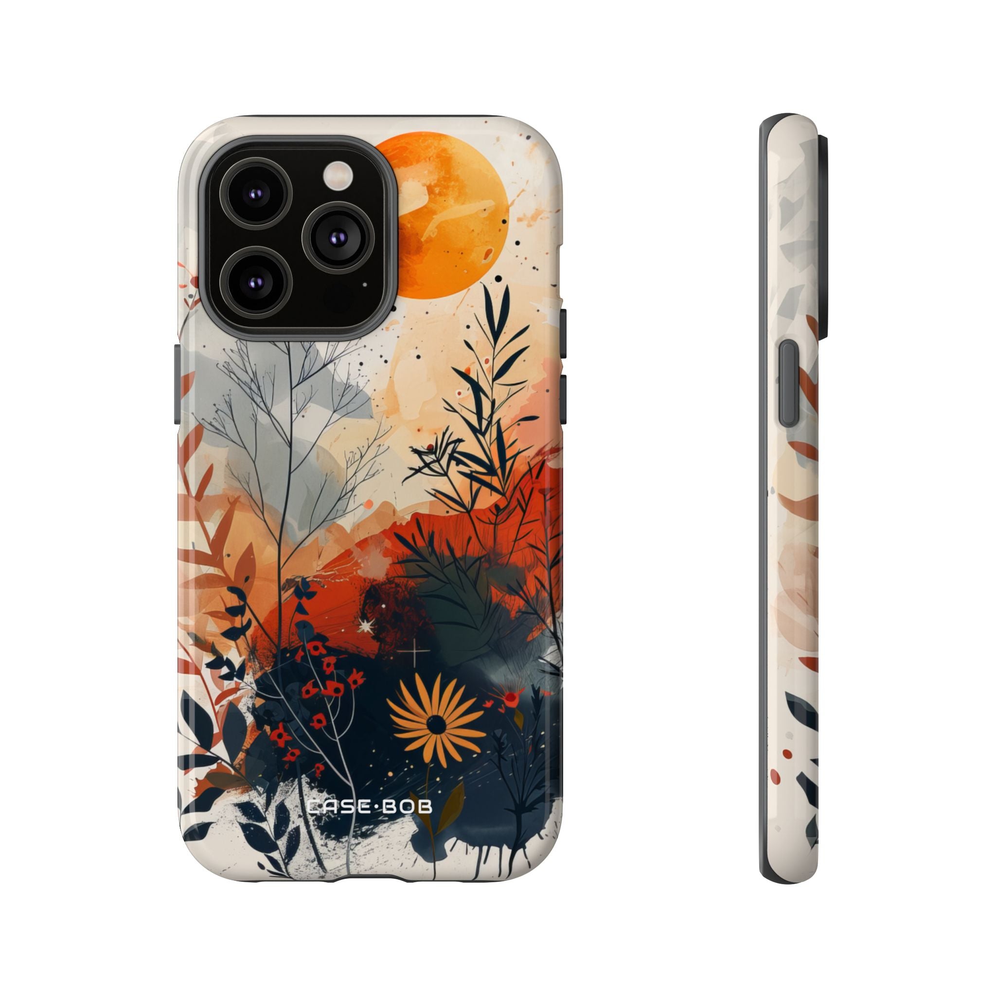 Orange Solstice iPhone 14 Pro Max Case - Tough