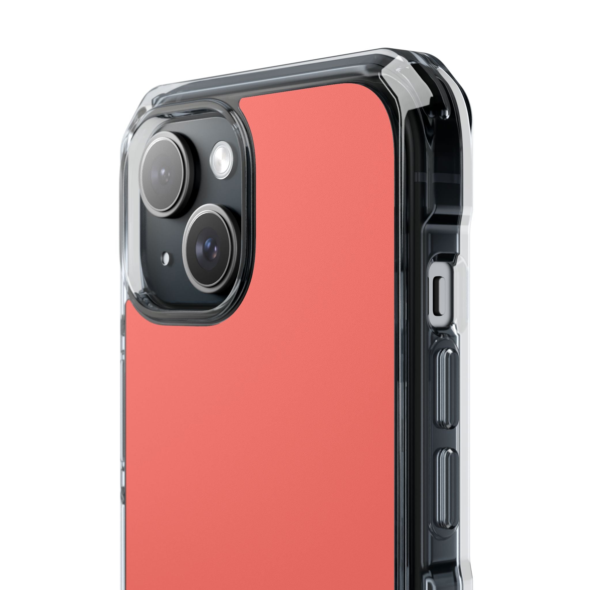 Living Coral Shade - Clear Impact Case for iPhone