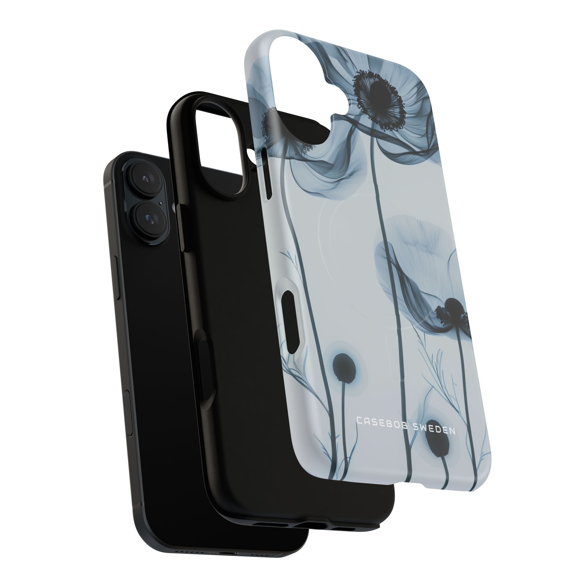 Ethereal X-Ray Flowers iPhone 16 | Tough+ Phone Case