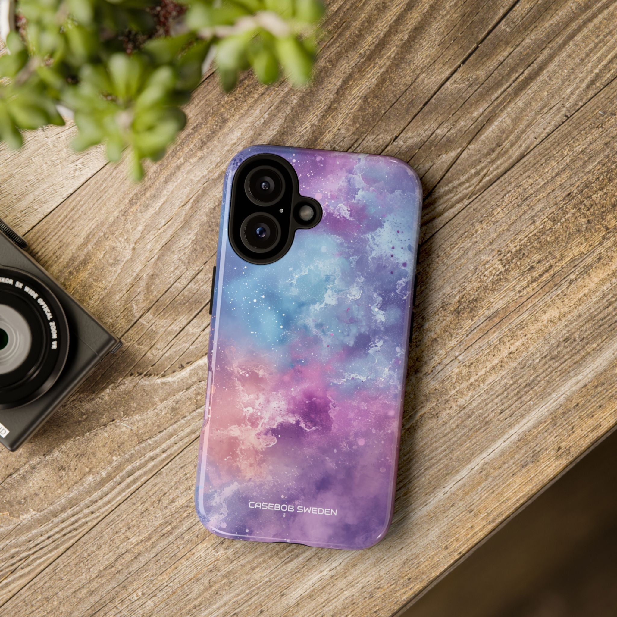 Cosmic Nebula Swirls - Tough iPhone 16 Phone Case