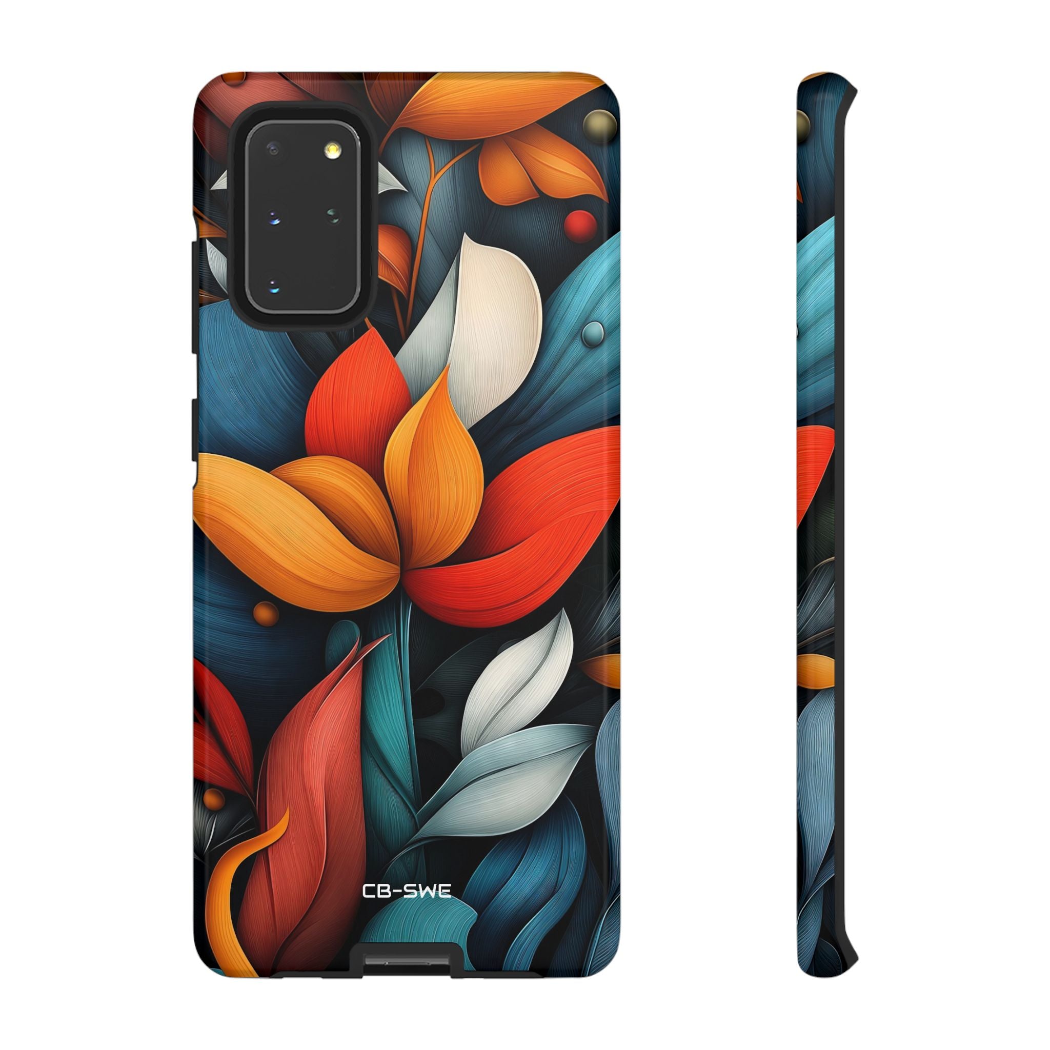 Vibrant Floral Harmony - Samsung Case