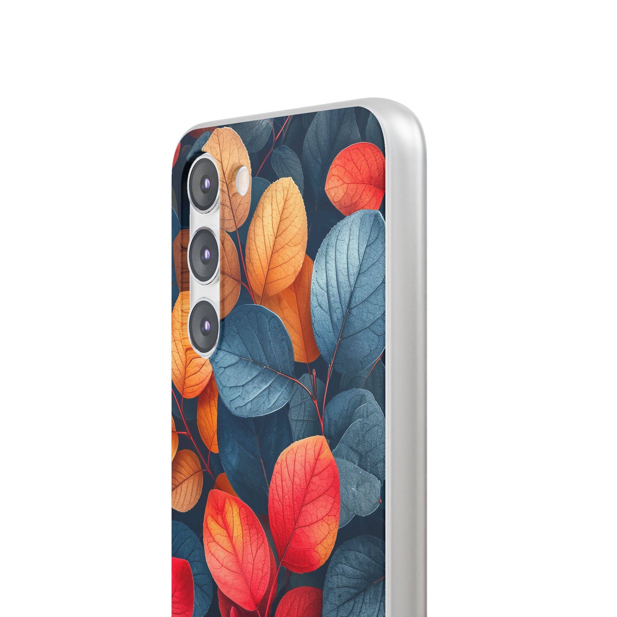 Vibrant Nature Leaves - Flexi Samsung S23 Phone Case