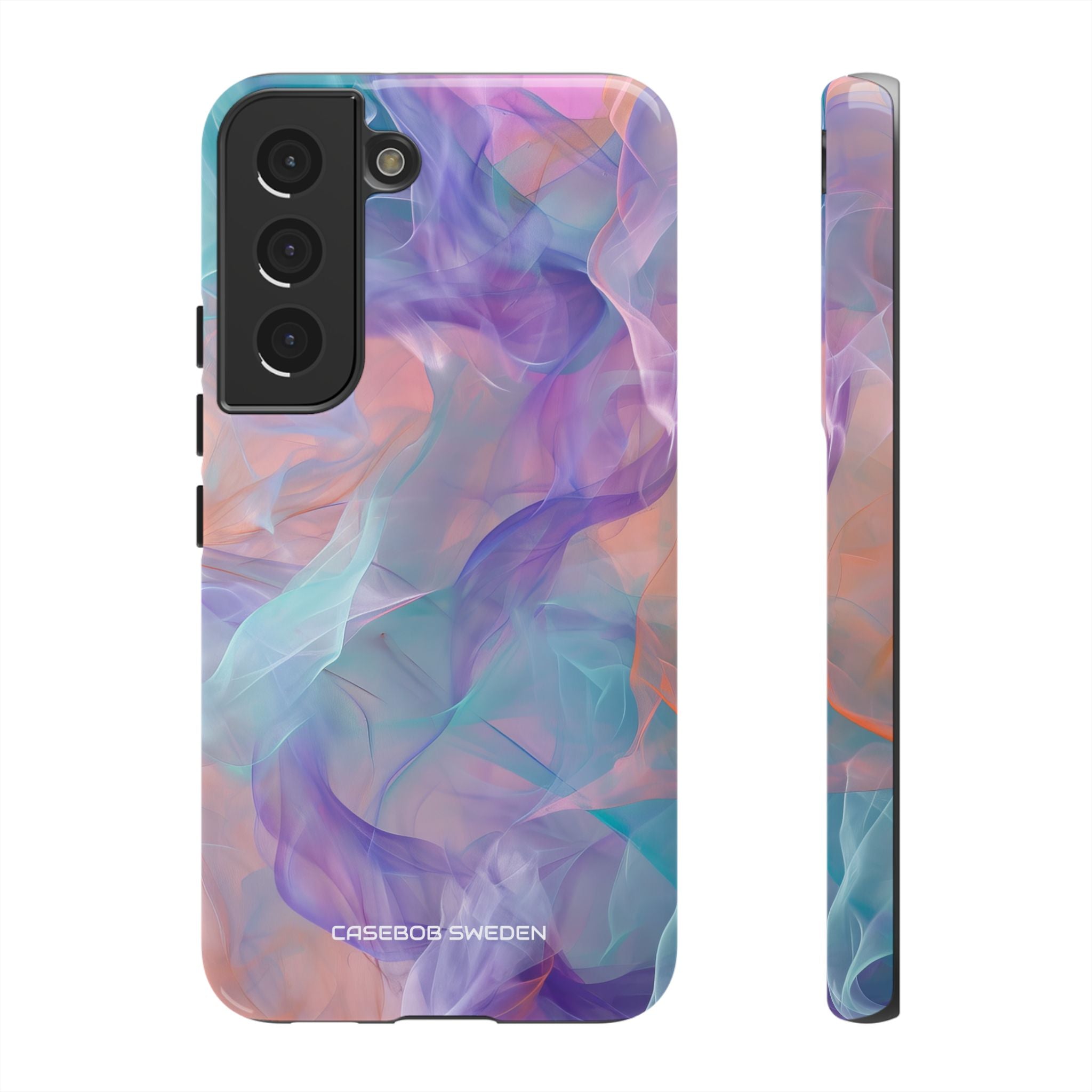 Dreamy Teal Flow - Tough Samsung S22 Phone Case