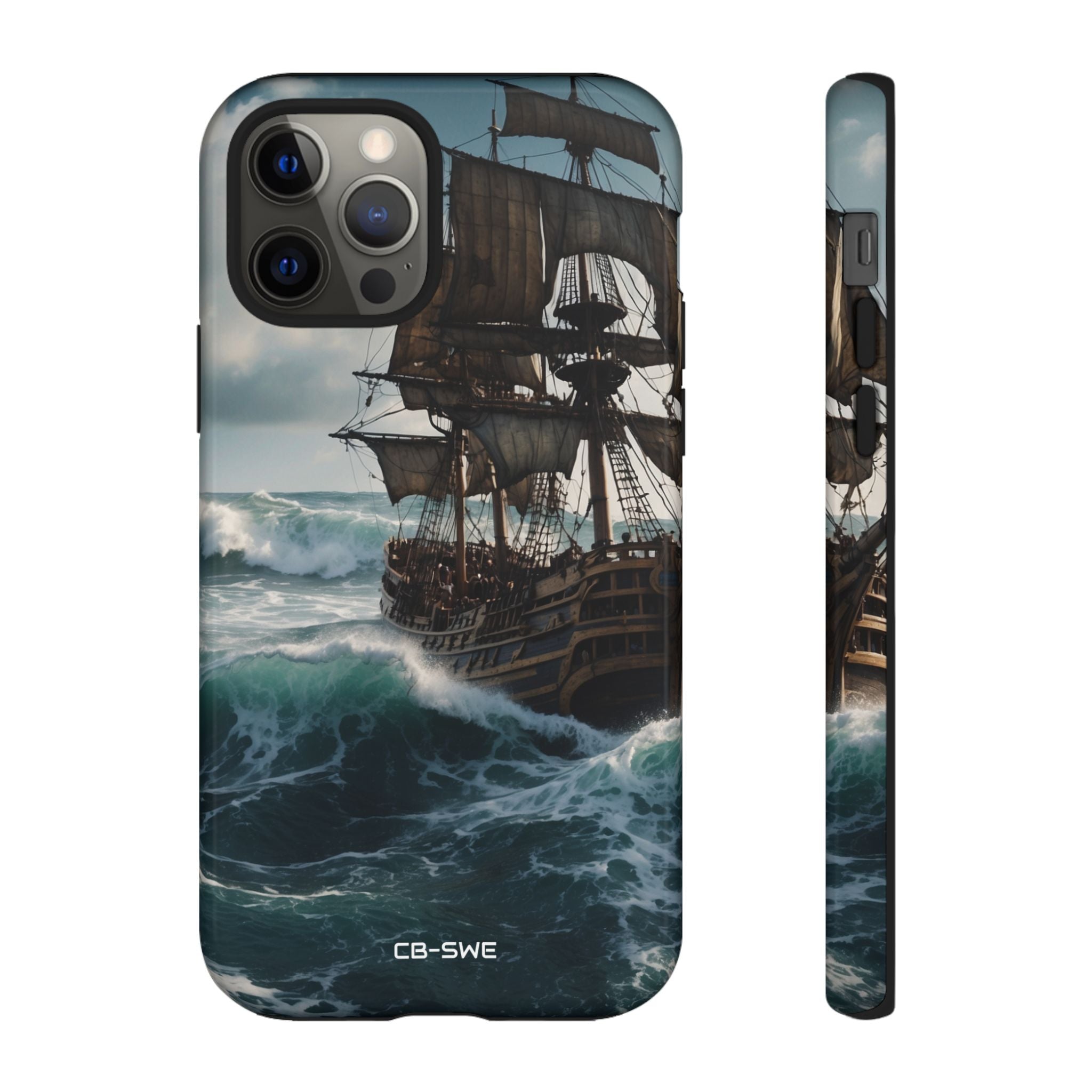 Ship Faces Waves - iPhone Case
