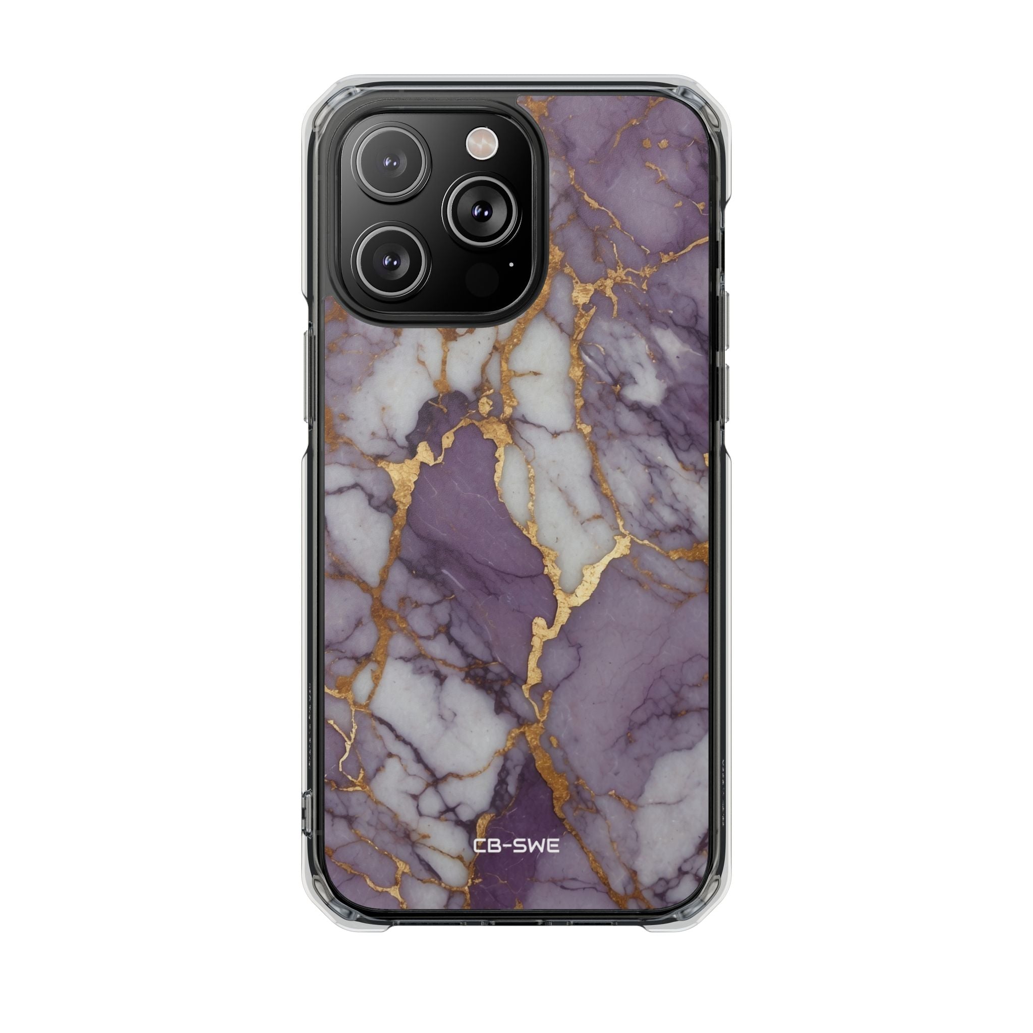 Lavender Veins Flow iPhone Case - Impact