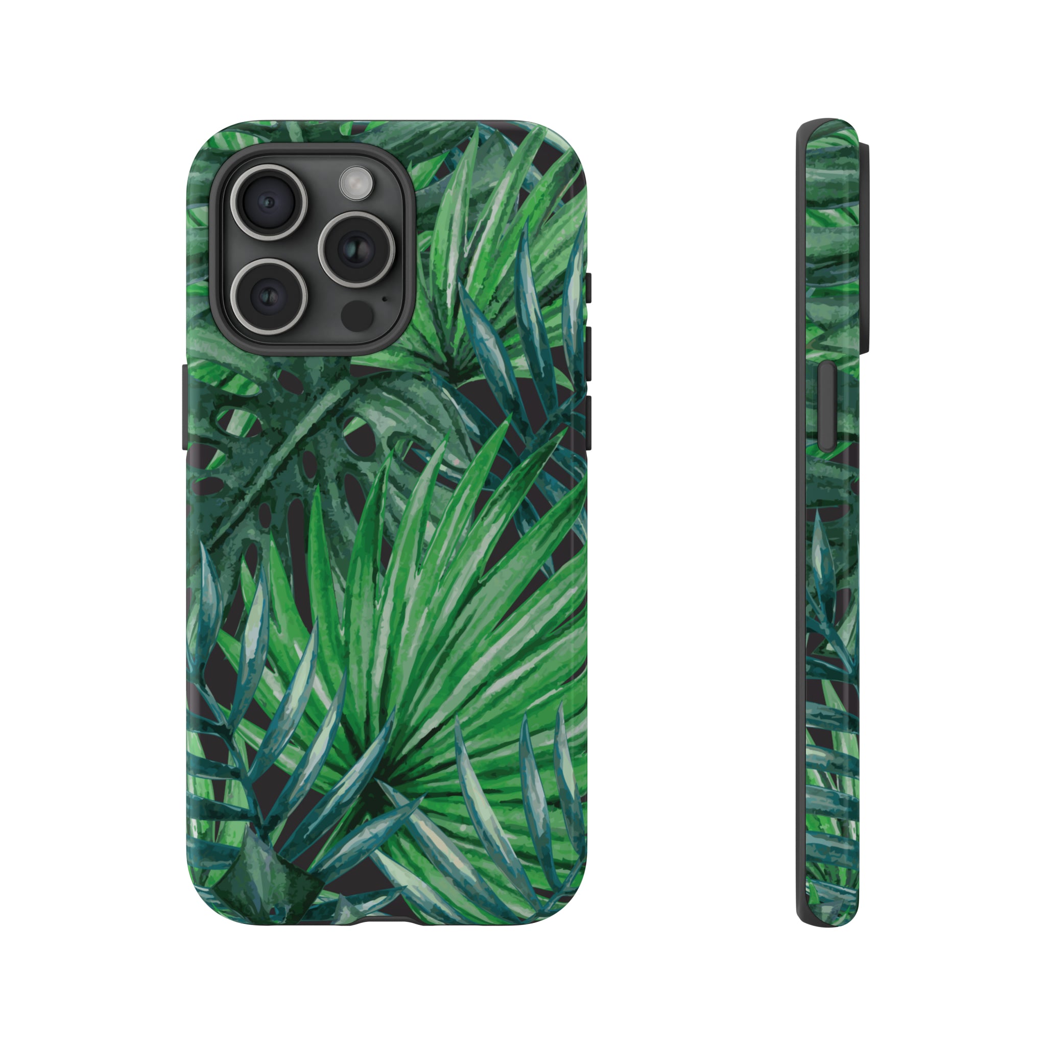 Watercolor Tropical Palm - Protective Phone Case