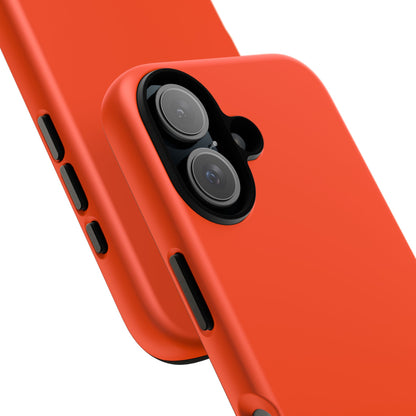 Orange Red iPhone 16 - Tough Phone Case